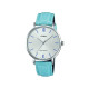 Casio LTP-VT01L-7B3 ženski sat Minimalist Classic kožni kaiš Turquoise