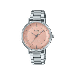 Casio LTP-VT03D-4B ženski sat Concave Nude Peach Dial