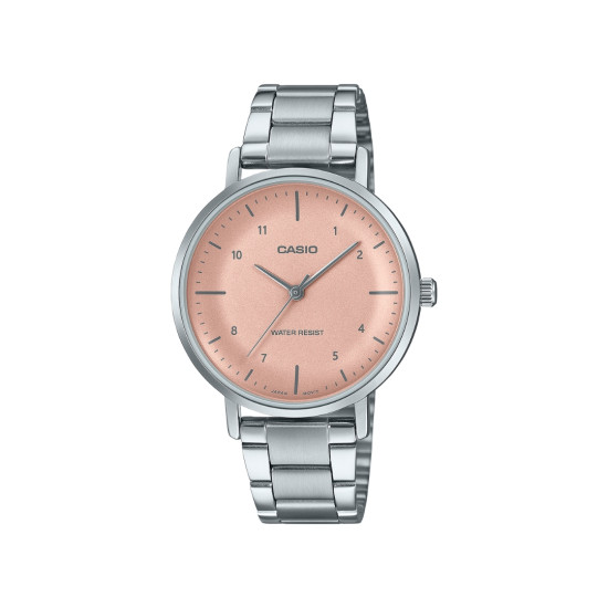 Casio LTP-VT03D-4B ženski sat Concave Nude Peach Dial