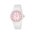 Casio LX-800H-7A1 ženski tinejdž sat Colorful and Cute White Arabic Numerals 10ATM silikonski kaiš Light Pink Detail 34mm