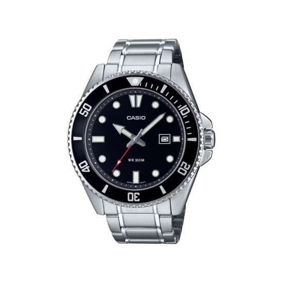 Casio MDV-107D-1A1 muški sat Full Metal 20ATM Black Dial