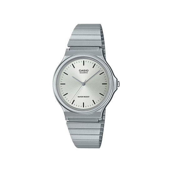 Casio MQ-24D-7E ženski sat Neutral Silver Monochromatic