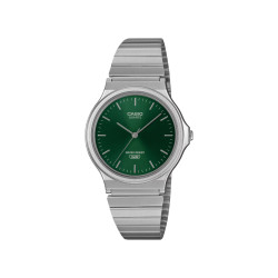 Casio MQ-24DA-3A ženski sat Neutral Silver Monochromatic Deep Green Sunray Dial 34mm