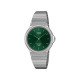 Casio MQ-24DA-3A ženski sat Neutral Silver Monochromatic Deep Green Sunray Dial 34mm