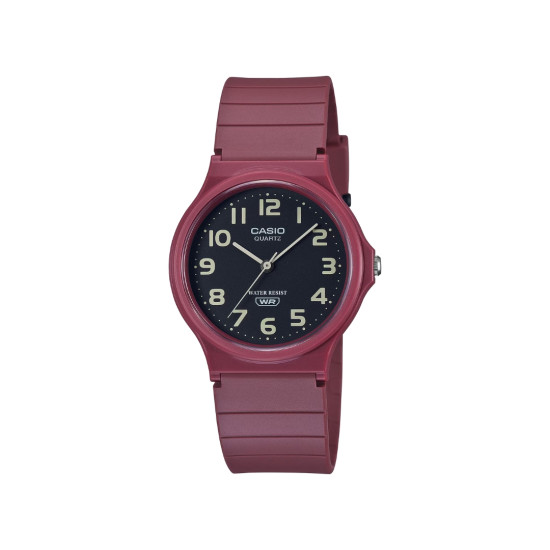 Casio MQ-24UC-4B ženski sat Neutral Basic Wine color