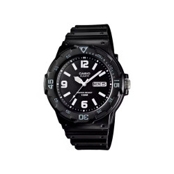 Casio MRW-200H-1B2 muški tinejdž sat Sport Full Black silikon 44mm 10ATM Bestseller