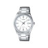 Casio MTP-1302PD-7A1 unisex Heritage Grande Fluted Bezel White Dial