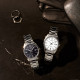 Casio MTP-1302PD-7A1 unisex Heritage Grande Fluted Bezel White Dial