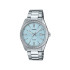 Casio MTP-1302PE-2A unisex Heritage Grande Fluted Bezel Sky Blue Dial