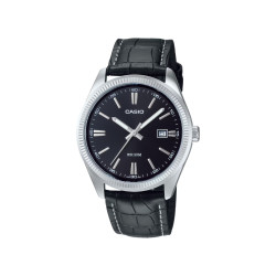 Casio MTP-1302PL-1AV unisex Heritage Grande kožni kaiš Black Dial 38mm Bestseller
