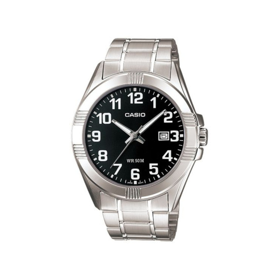 Casio MTP-1308D-1B muški sat Classic Black pregledan brojčanik