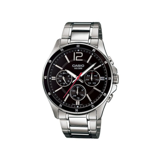 Casio MTP-1374D-1A muški sat Multifunkcionalni Sportsko-elegantan Black Dial