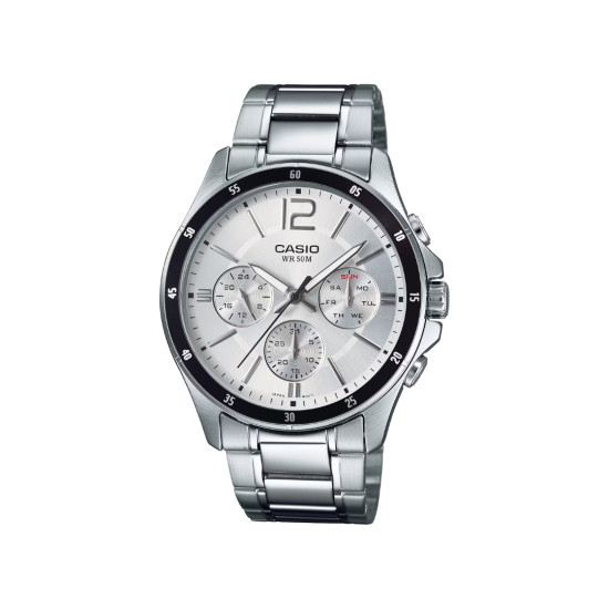 Casio MTP-1374D-7A muški sat Multifunkcionalni Sportsko-elegantan White Dial