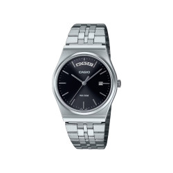 Casio MTP-B146D-1A Unisex Vintage 80s Classic Day Date Graphite Dial