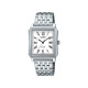 Casio MTP-B190D-7B muški sat Vintage Gentleman Style Silver Tone Pravougaono kućište 31mm Old Money Style