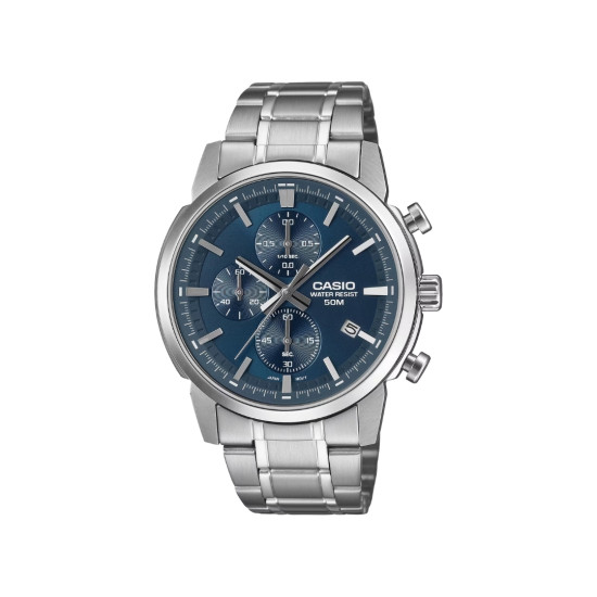 Casio MTP-E510D-2A2 muški sat Classic Chronograph Deep Blue Dial