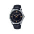 Casio MTP-V005L-1B5 muški sat Basic Black Kožni kaiš Black Dial Rose Gold detail