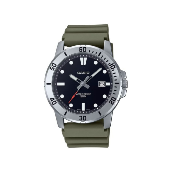 Casio MTP-VD01-3E muški sat Urban Explorer Black & Olive Edition 45mm