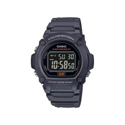 Casio W-219H-8B muški tinejdž sat Sport Digital All Gray 47mm