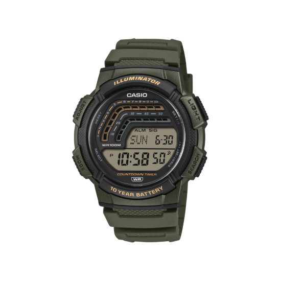 Casio WS-1800-3A muški sat Digital Sport Travel Edition 10ATM