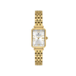 DANIEL KLEIN DK13934-3 ženski sat Vintage Elegance Gold Tone pravougaono kućište White Sunray Dial 20mm