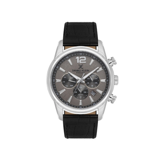 DANIEL KLEIN DK14063-3 muški sat Multifunkcionalni Exclusive kožni kaiš Gray Dial 51mm