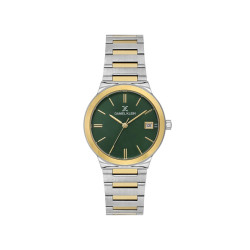 DANIEL KLEIN DK14110-3 ženski sat Classic Date Two Tone Silver Gold Sunray Deep Green Dial Edition 32mm