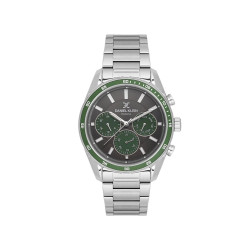 DANIEL KLEIN DK14220-5 muški sat Multifunkcionalni Exclusive Silver Stainless Steel Sunray Green Gray Dial 43mm