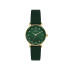 DANIEL KLEIN DK14317-2 ženski sat Timeless Classic Gold Tone Green kožni kaiš  Sunray Emerald Green Dial 28mm Bestseller