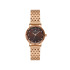 DANIEL KLEIN DK14318-6 ženski sat Timeless Classic Rose Gold Tone Sunray Caffe Brown Dial 28mm
