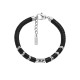 Diesel DX1574931 muška narukvica Black Hematite & Steel Details  Urban Style