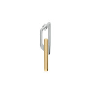 Diesel DX1685931 SINGLE mindjuša Two Stainless Steel Tone Asimetric Urban Chic