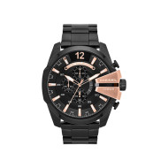 Diesel DZ4309 muški sat Mega Chief Chronograph XL All Black Rose Gold Detail 51mm