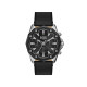 Diesel DZ4710 muški sat Stinger Chronograph Black kožni kaiš 46mm