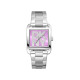 DKNY DK1L001M0035 ženski sat City Maxi pravougaono kućište Pink Logo Dial 29mm