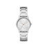 DKNY NY2957 ženski sat Soho Silver Tone Logo Dial Rose Gold Detail 34mm