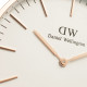 Daniel Wellington DW00100039 muški sat Classic Bristol Rose Gold Tone kožni kaiš Dark Brown Minimal White Dial 36mm