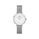 Daniel Wellington DW00100164 ženski sat Petite Silver Tone Mesh Band Minimal White Dial 32mm