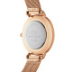 Daniel Wellington DW00100305 ženski sat Petite Melrose Rose Gold Tone Mesh Band Minimal White Dial 36mm