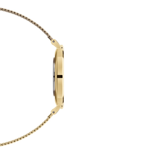 Daniel Wellington DW00100350 ženski sat Petite Gold Tone Mesh Band Eggshell White Dial 28mm