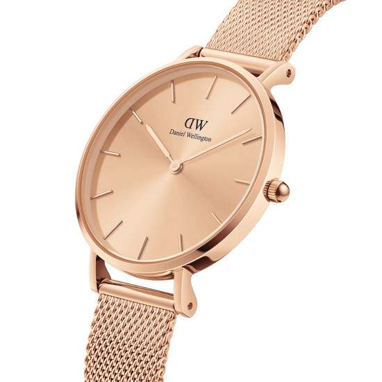 Daniel Wellington DW00100471 ženski sat Petite Unitone Rose Gold Tone Monochromatic Mesh Band 32mm