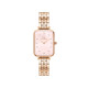Daniel Wellington DW00100621 ženski sat Quadro Rose Gold Tone Melon Pink Mother of Pearl Dial 20mm