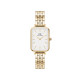 Daniel Wellington DW00100622 ženski sat Quadro Gold Tone Minimalist White Dial 20mm