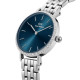 Daniel Wellington DW00100664 ženski sat Petite Silver Tone Arctic Blue Dial 28mm