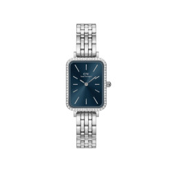 Daniel Wellington DW00100670  ženski sat Quadro Silver Tone Arctic Blue Dial 20mm