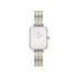 Daniel Wellington DW00100671 ženski sat Quadro Two Tone Silver Gold Mother of Pearl Dial 20mm