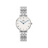 Daniel Wellington DW00100685 ženski sat Petite Silver Tone Roman Numerals Cobalt Blue kazaljke 28mm