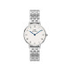 Daniel Wellington DW00100685 ženski sat Petite Silver Tone Roman Numerals Cobalt Blue kazaljke 28mm