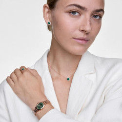 Daniel Wellington DW00100806 ženski sat Ophelia Mini Rose Gold Tone Olive Green Sunray Dial 22mm