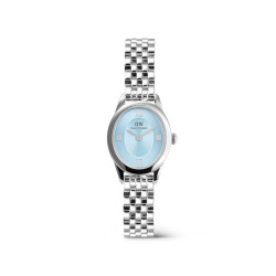 Daniel Wellington DW00100809 ženski sat Ophelia Mini Silver Tone Laight Capri Blue Sunray Dial 22mm